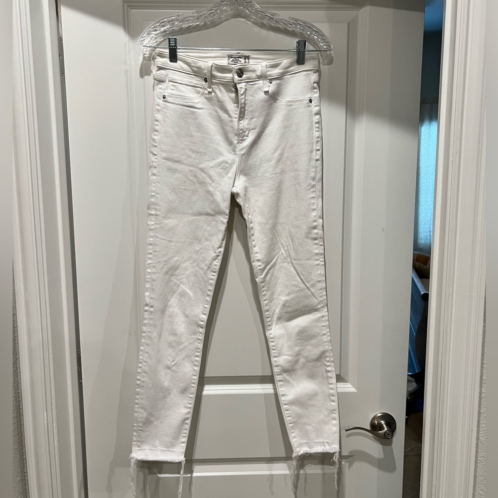 Abercrombie Simone High Rise Ankle Jeans